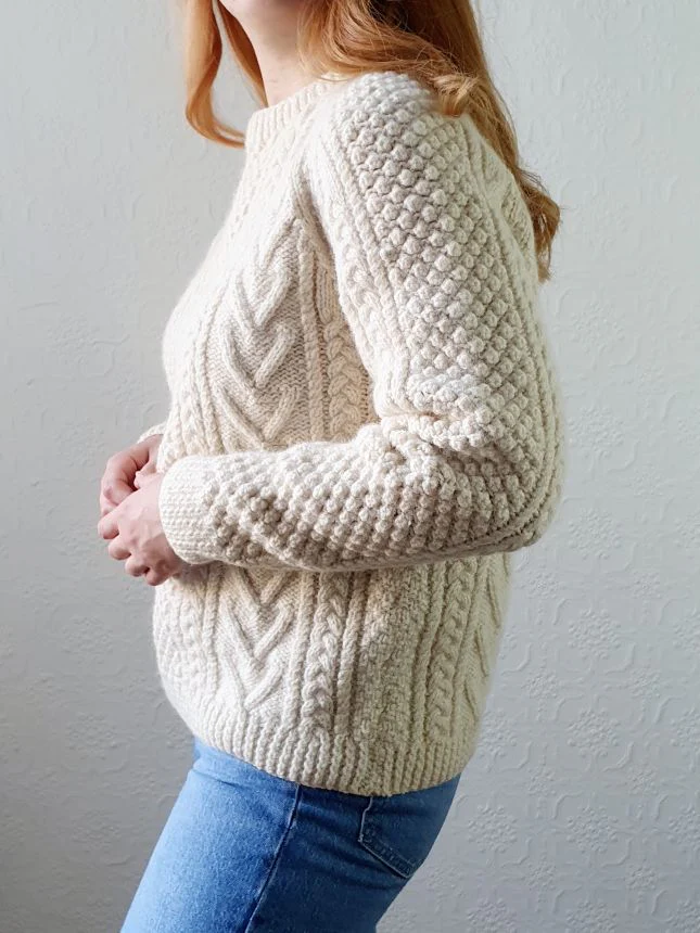 Vintage Arran Jumper - S/M - Image 2