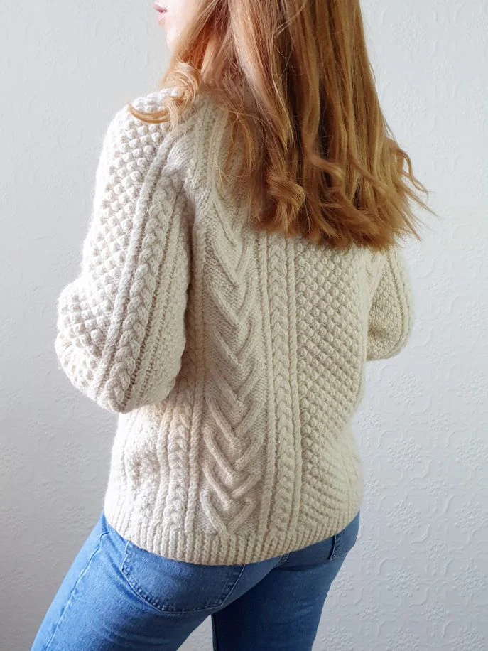 Vintage Arran Jumper - S/M - Image 3
