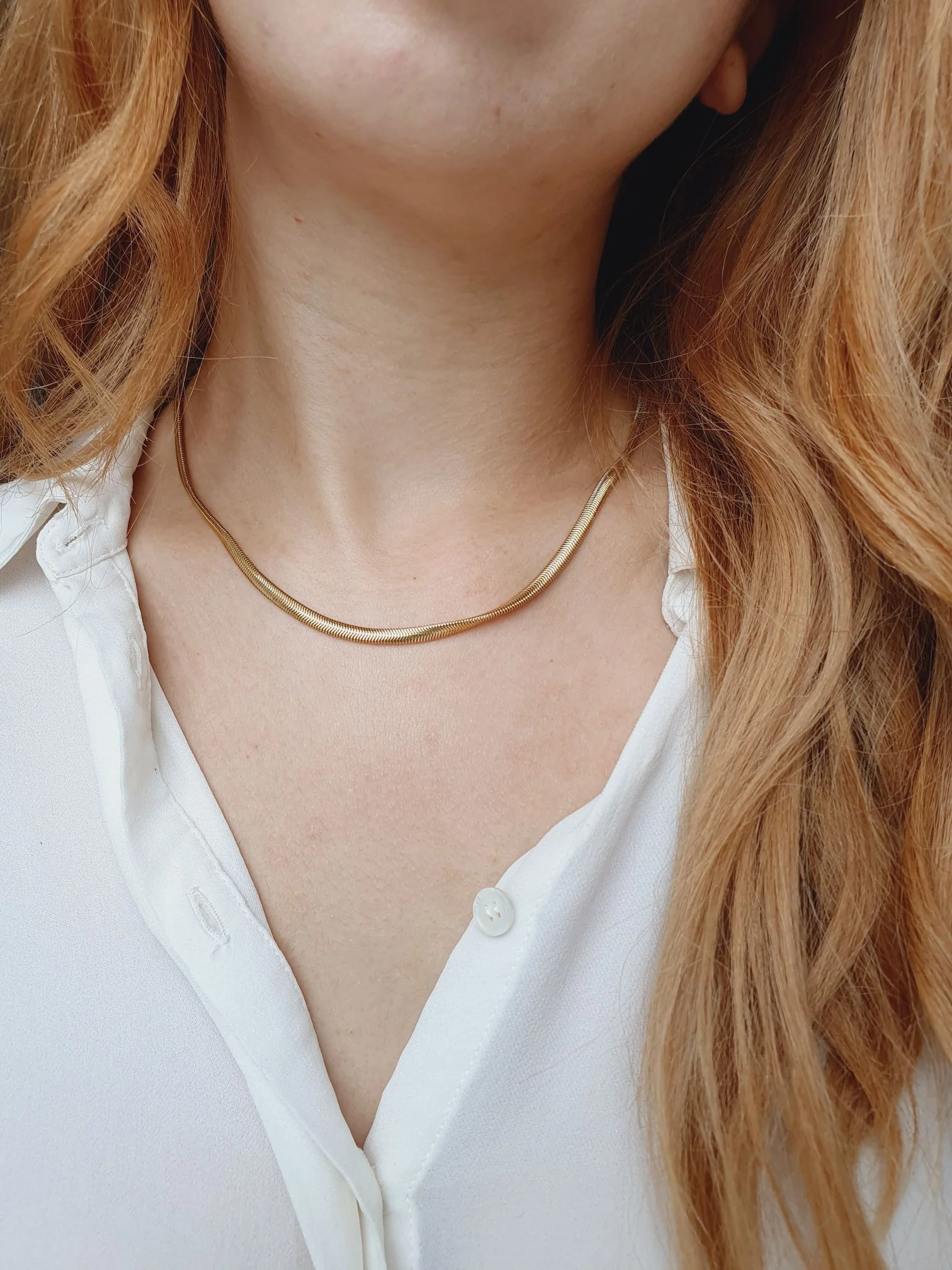 Vintage Gold Plated Chain Layering Set - Image 7