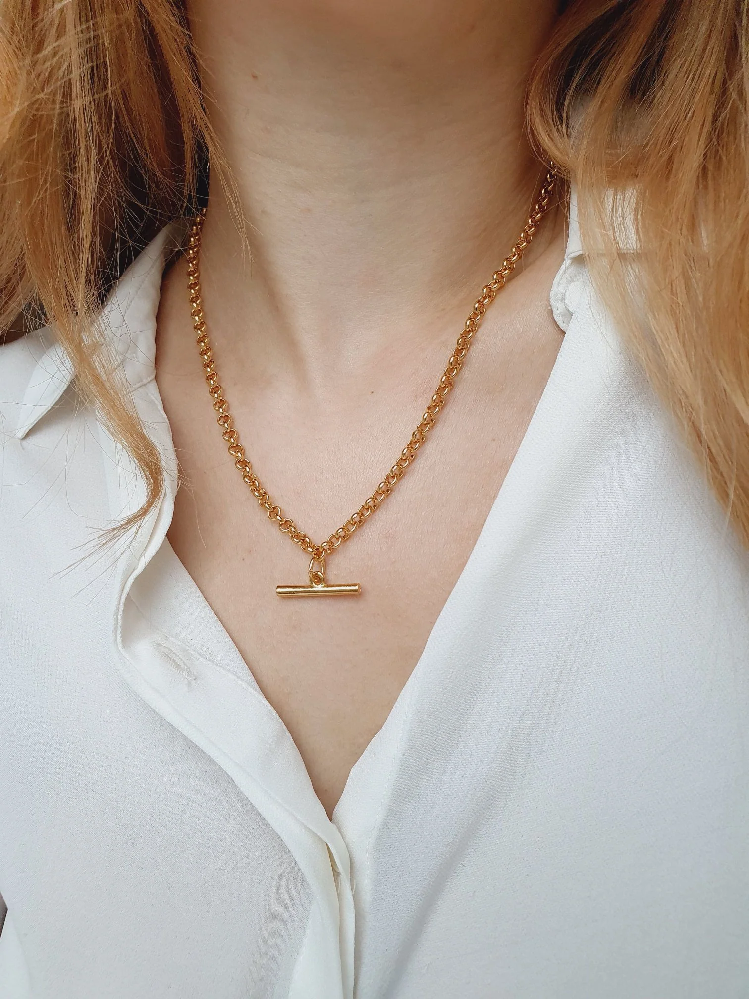 Vintage Gold Plated Chain Layering Set - Image 7