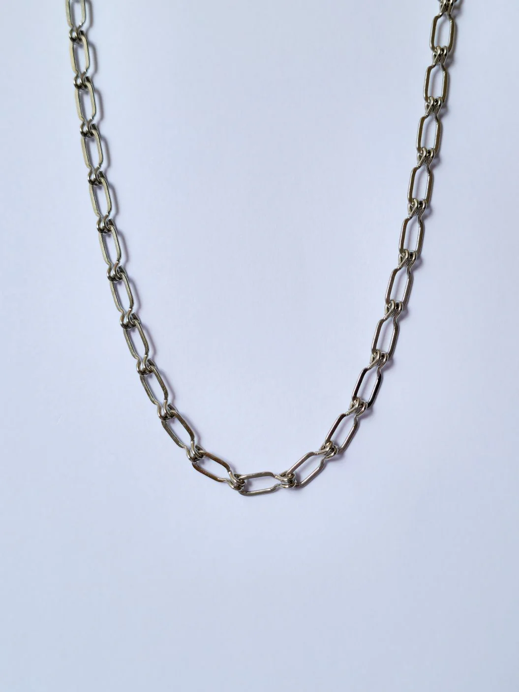 Vintage Silver Plated Chain Layering Set - Image 4